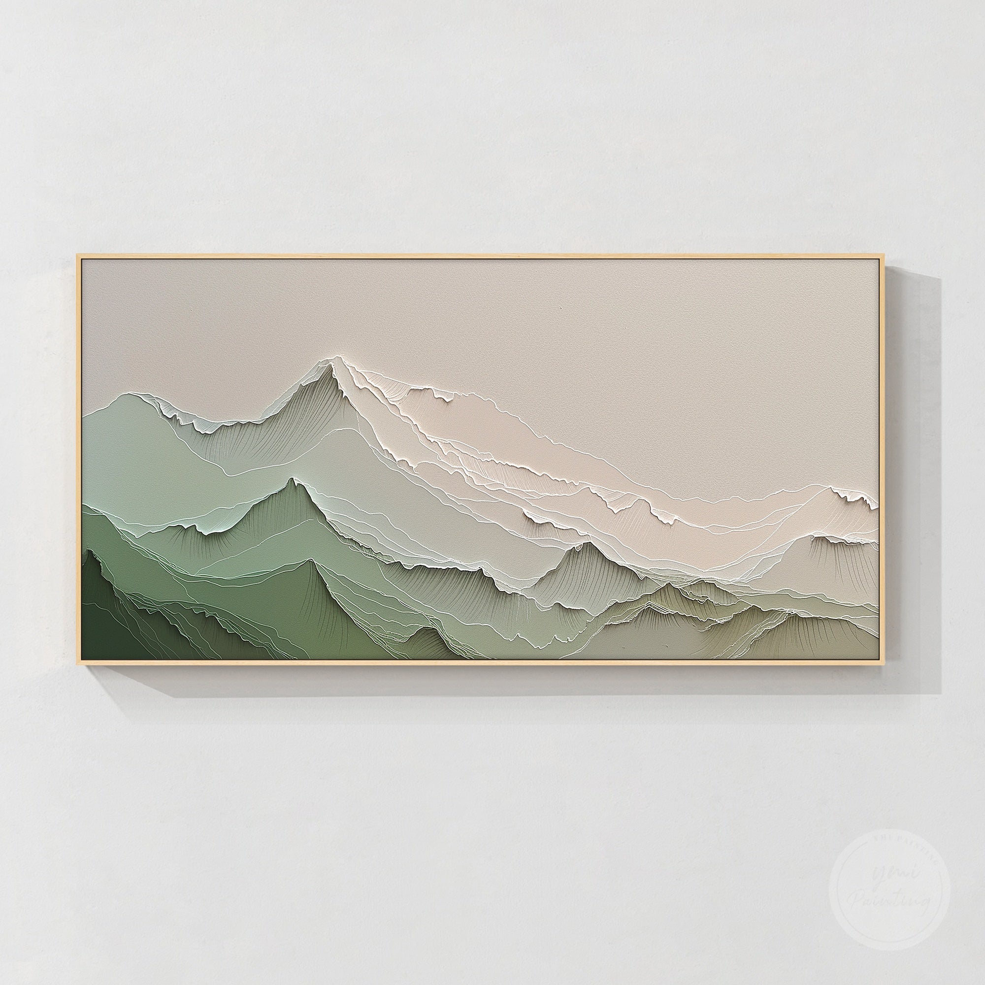 luxury mountain landscape artwork