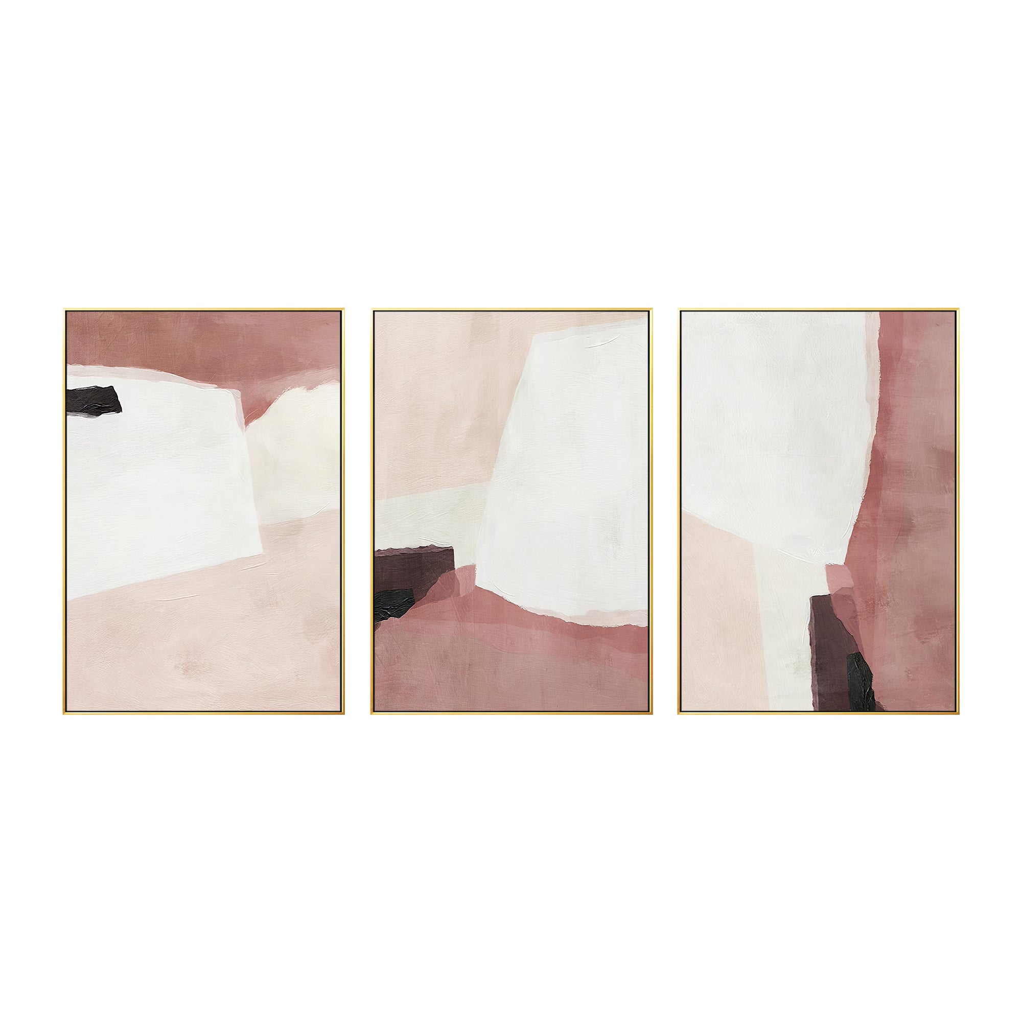 Set of 3 Blush Wall Art #CA0712