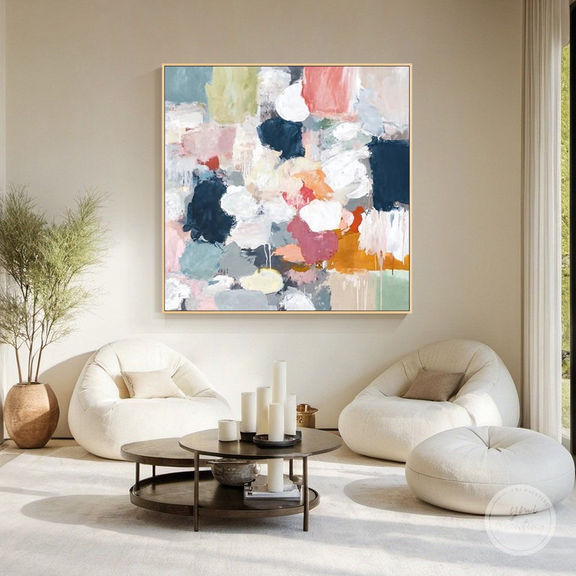 colorful modern painting