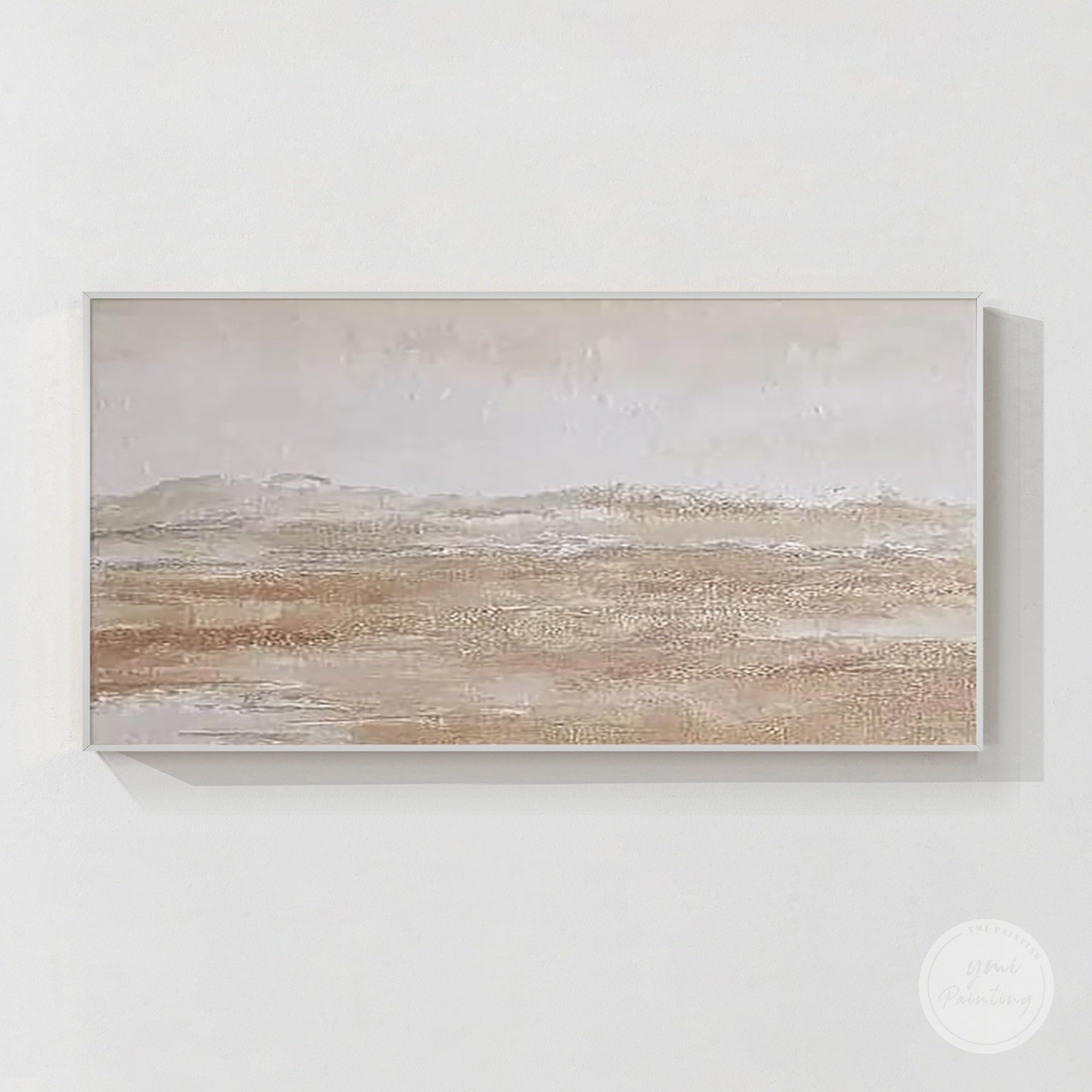 contemporary neutral tone wall art