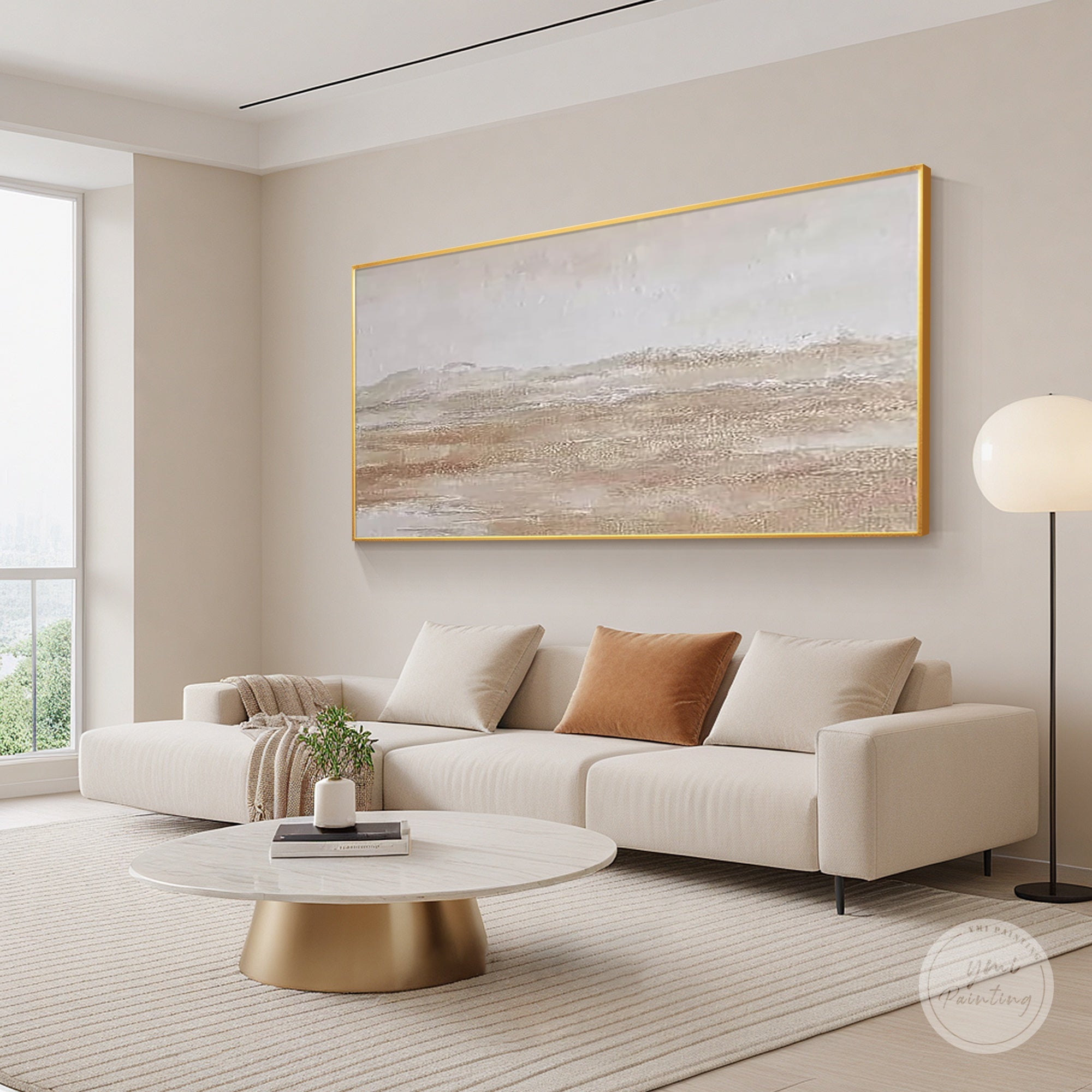 textured abstract art with pastel shades