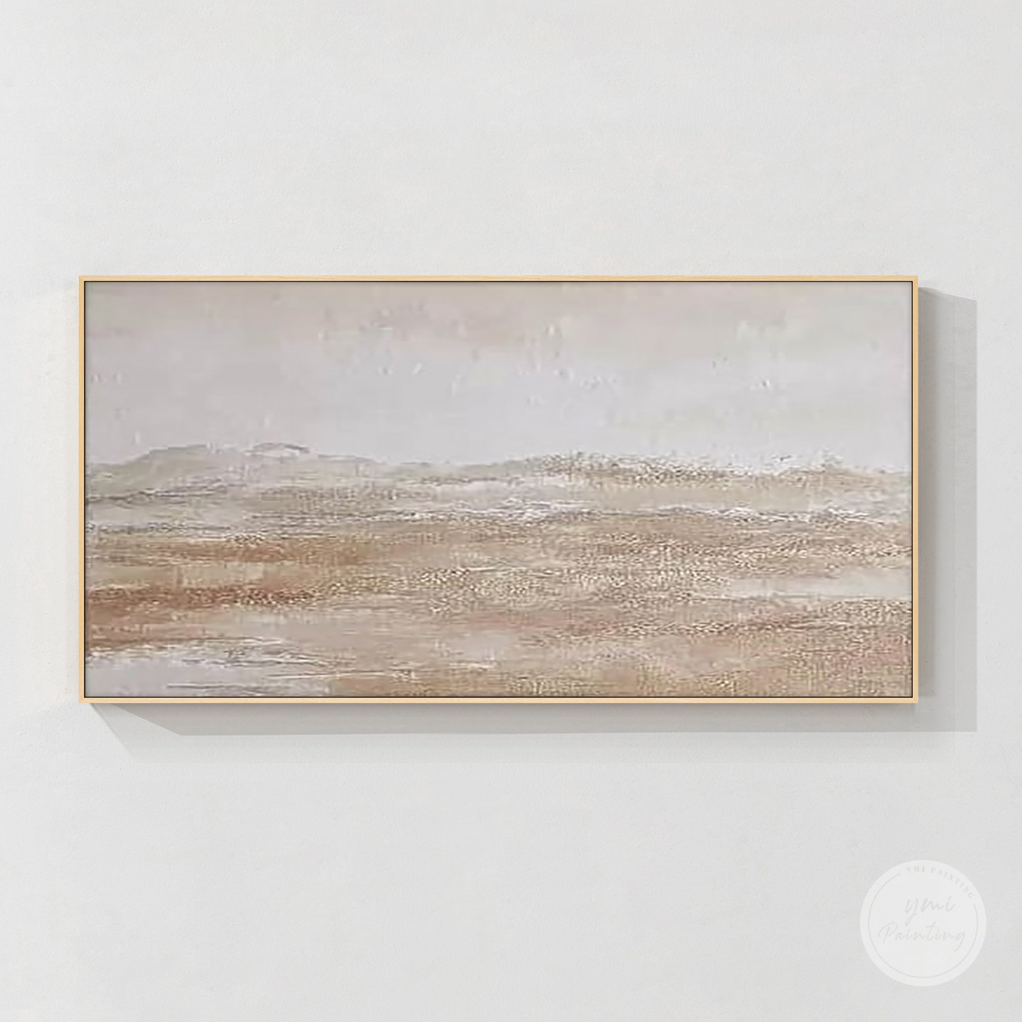 abstract modern pastel canvas art