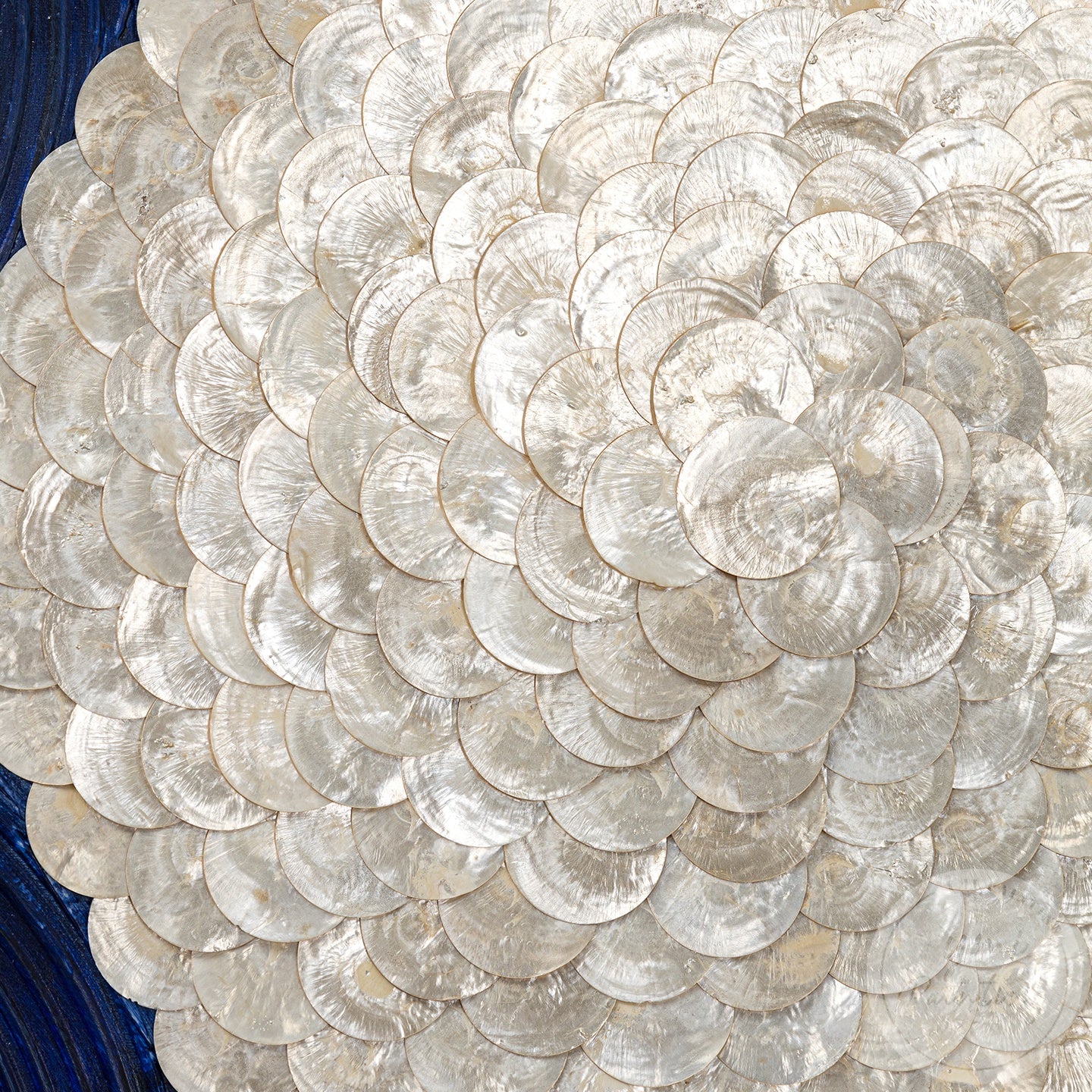 Elegant circular relief modern wall art design