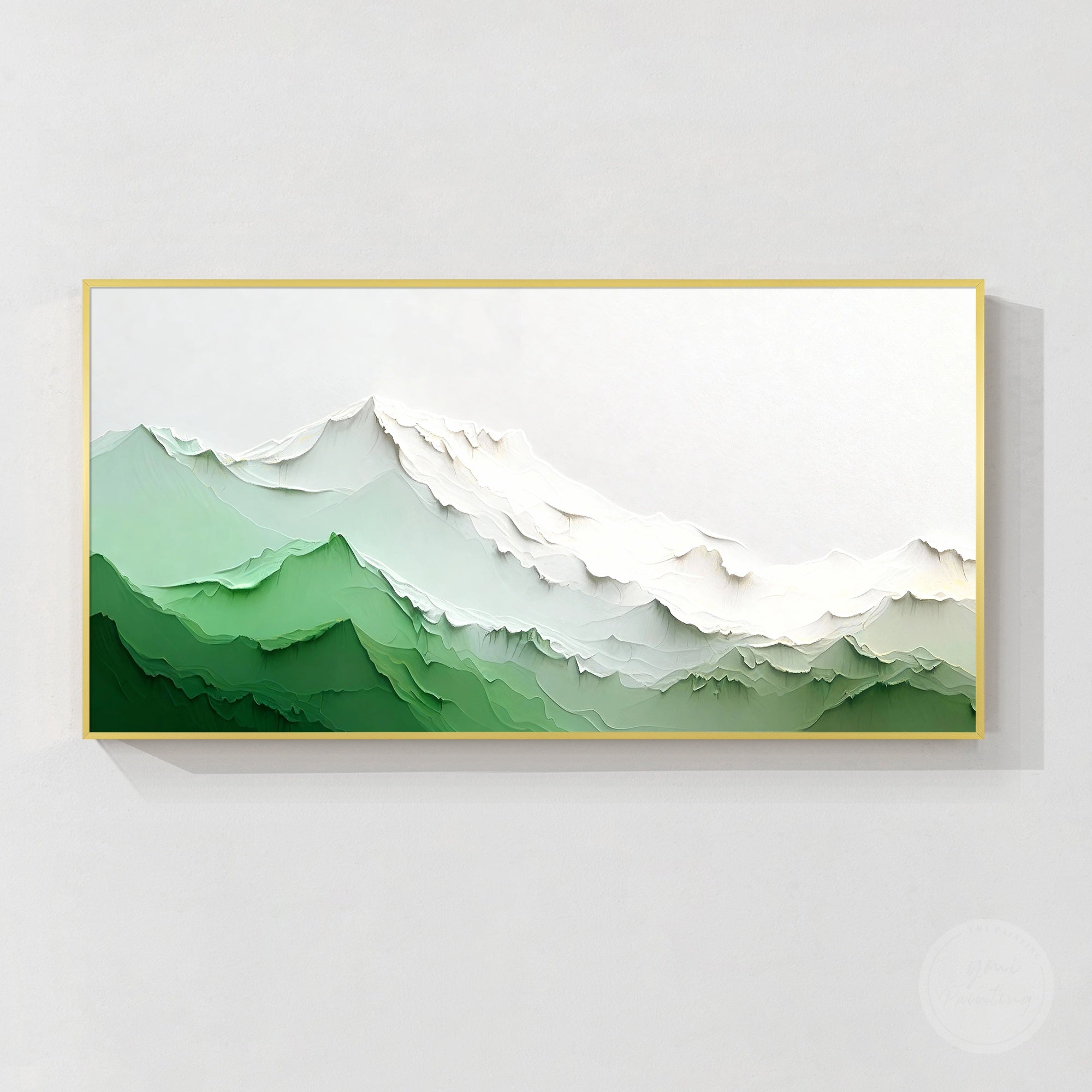 mountain scenery art print