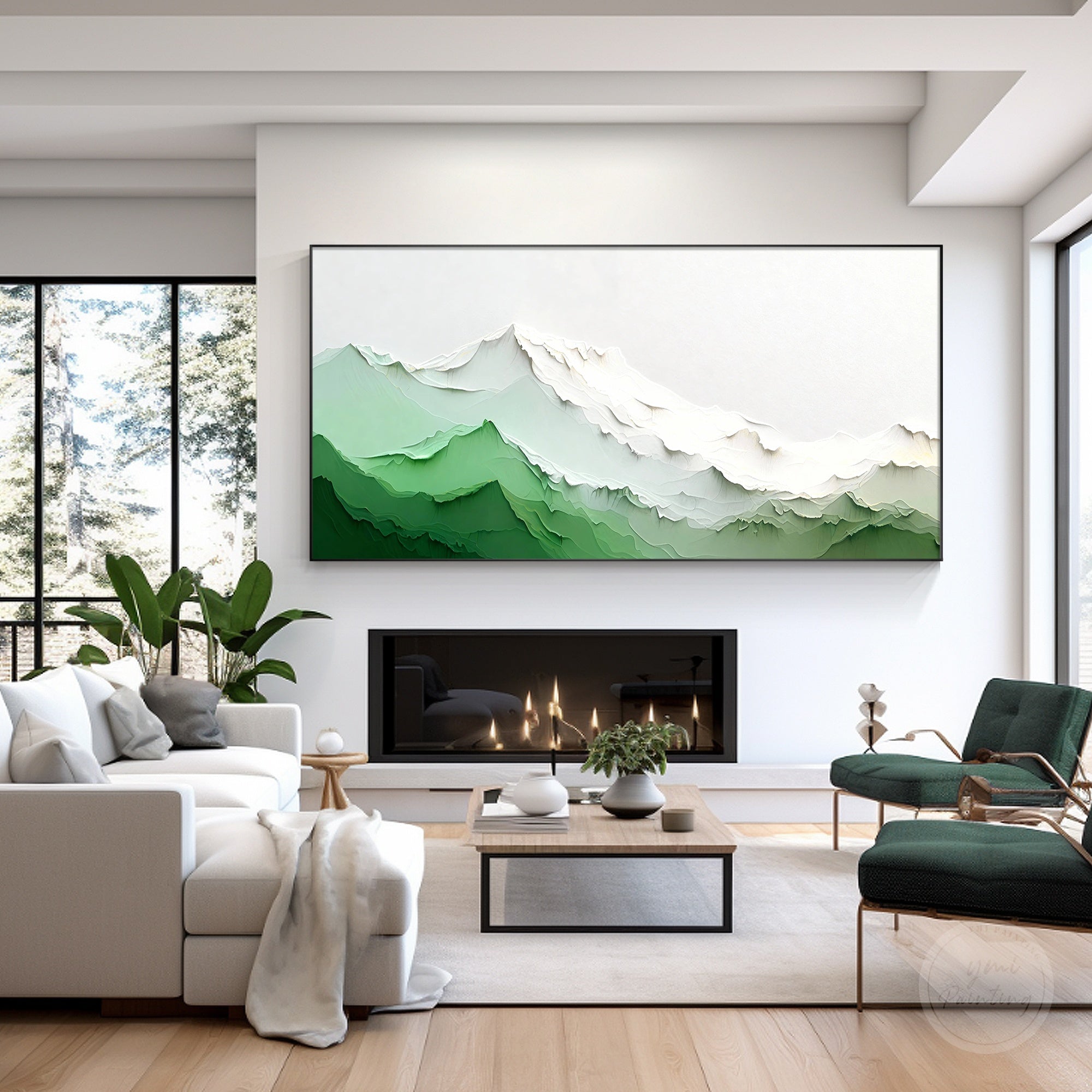 scenic landscape wall decoration
