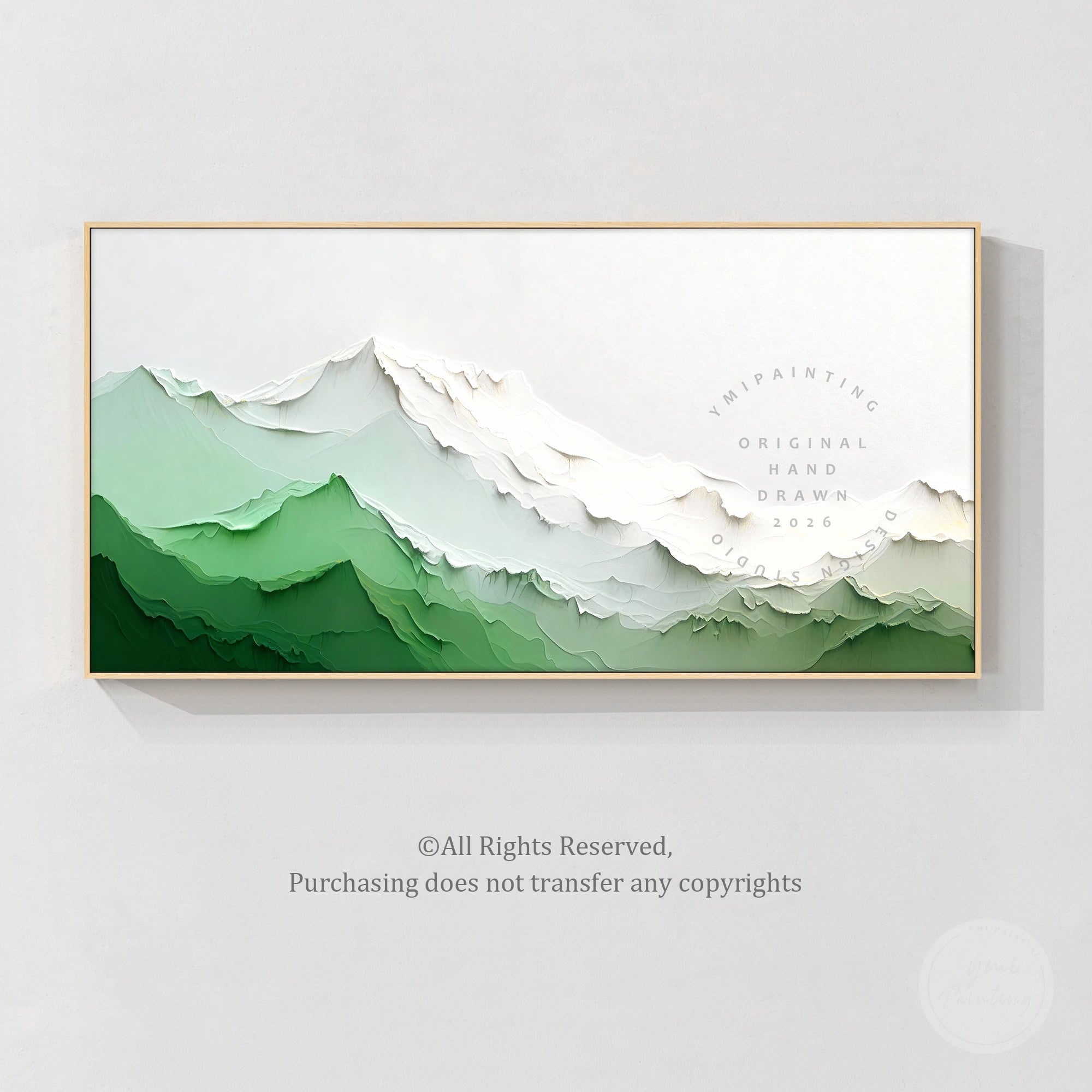 abstract nature wall art