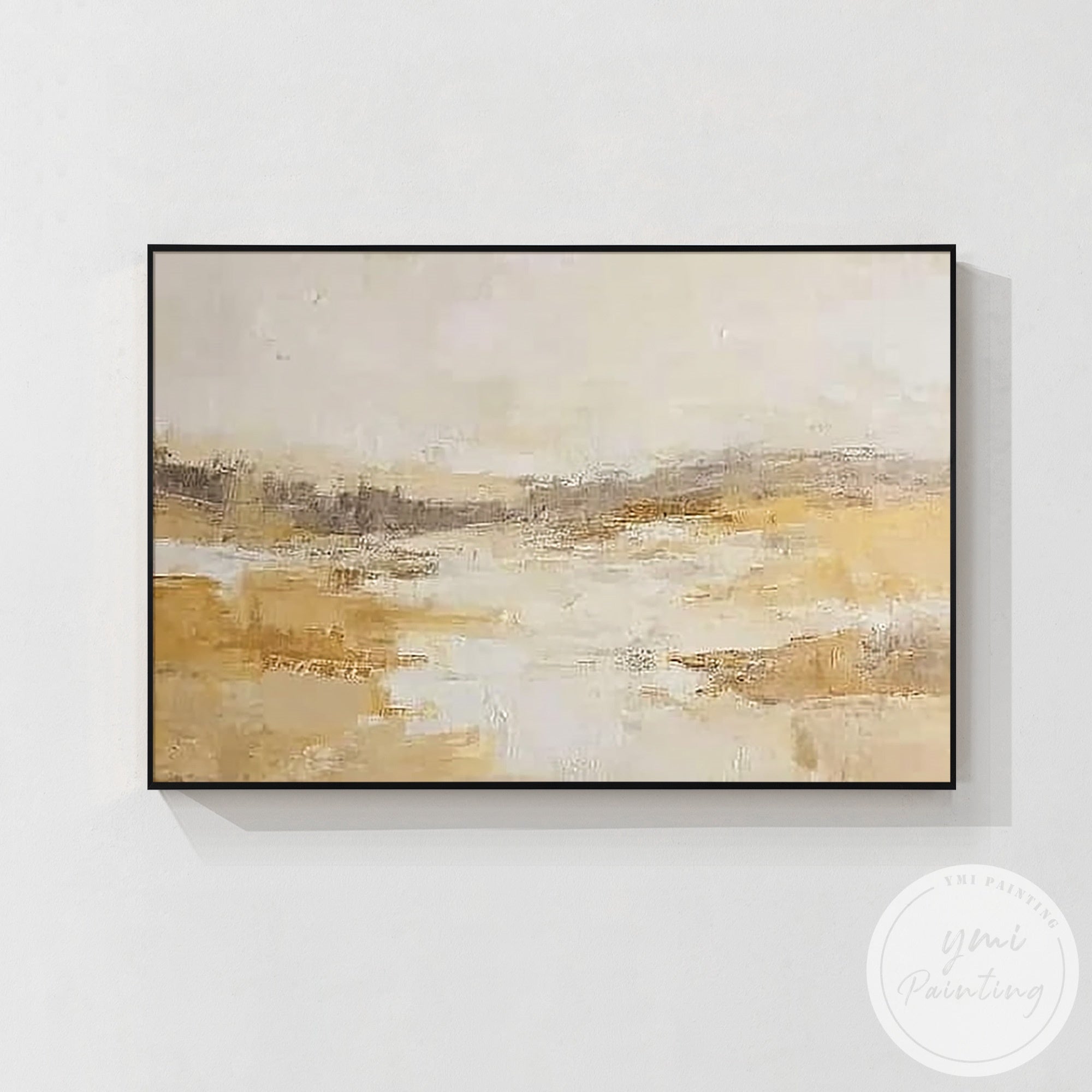contemporary soft abstract landscape decor