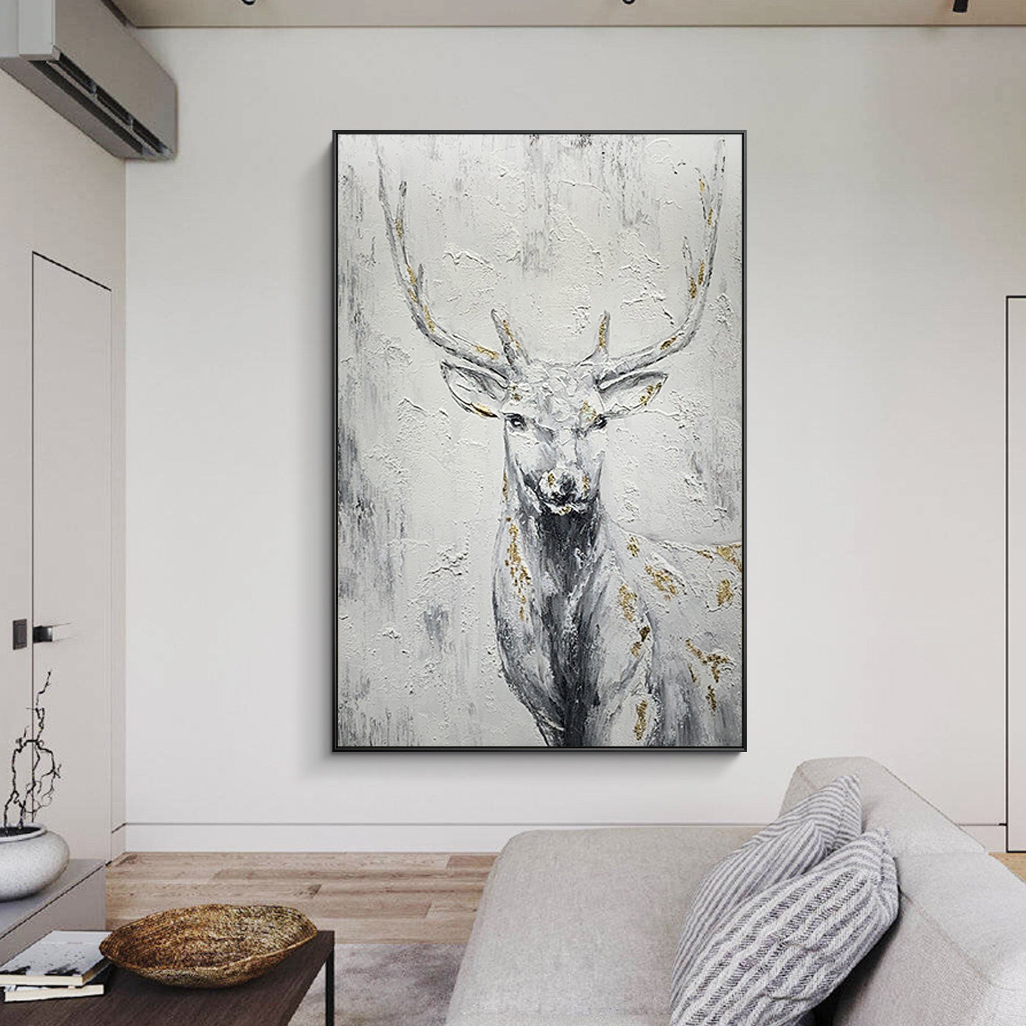 Modern deer art