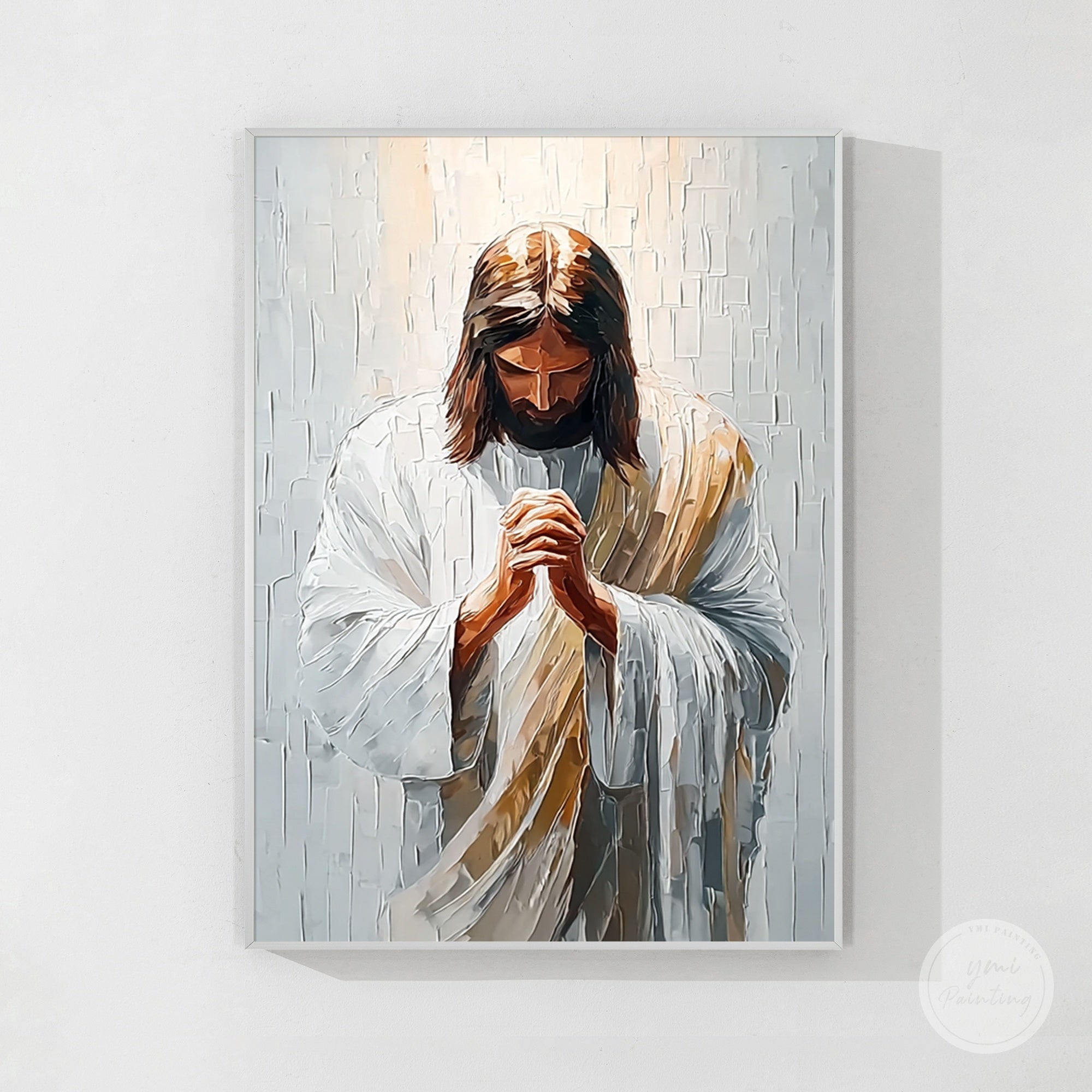 فن حائط مسيحي روحي ديكور غرفة الطعام