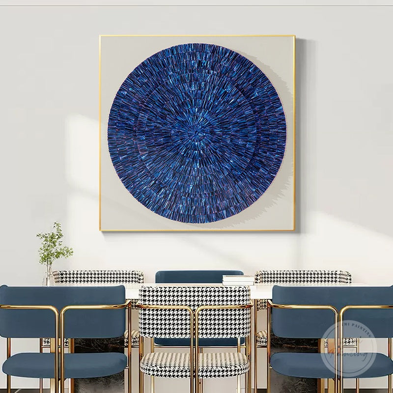 Brown oyster shell artwork showcasing natural textures and 3D design elements.