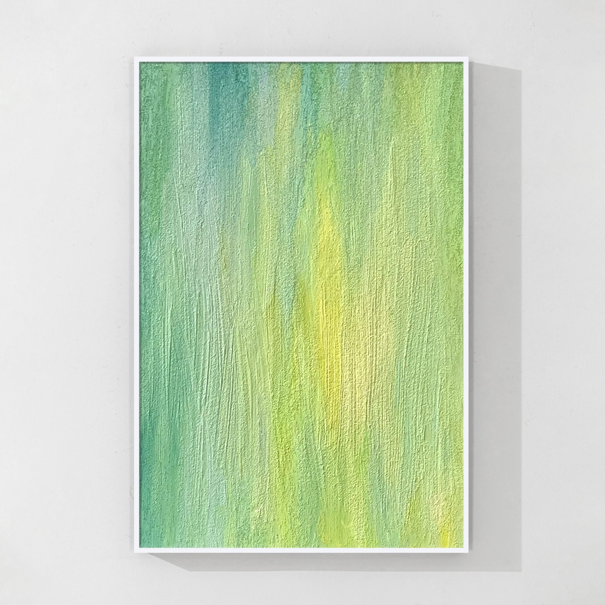 Grüne abstrakte Wandkunst #YMA0197