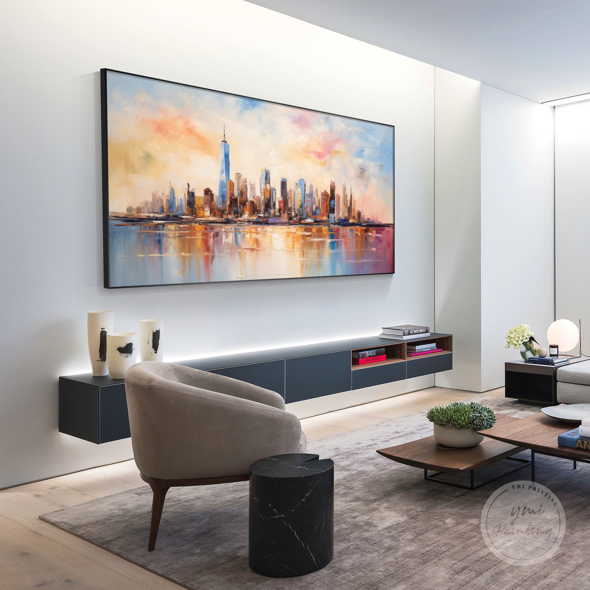 Contemporary New York city wall art