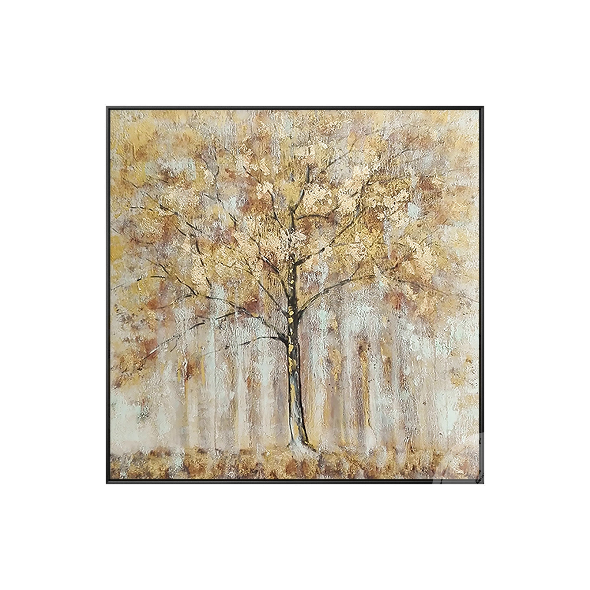 arte de paisaje beige