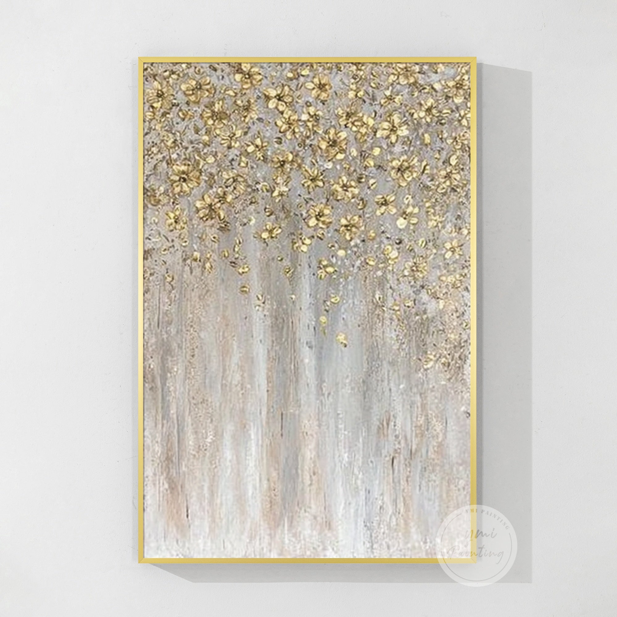 Wandbild mit Blattgold #CA0748