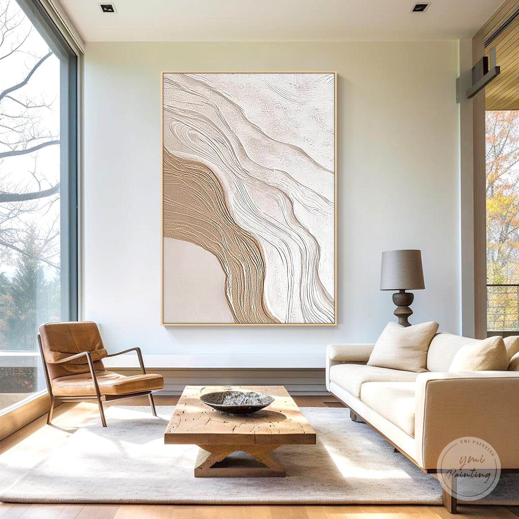 textured canvas art subtle raised plaster lines