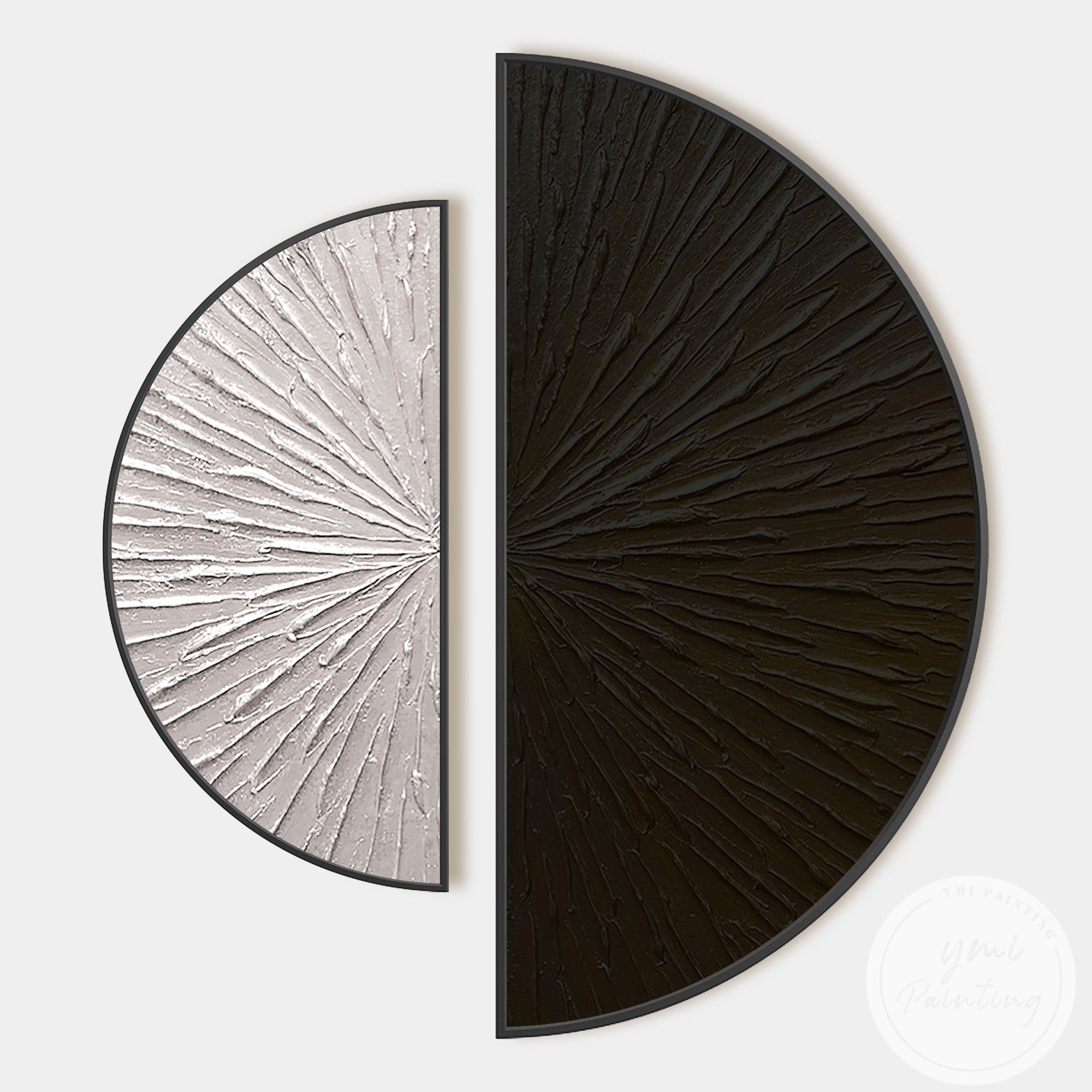 Sculptural abstract artwork for bedroom or office decoration