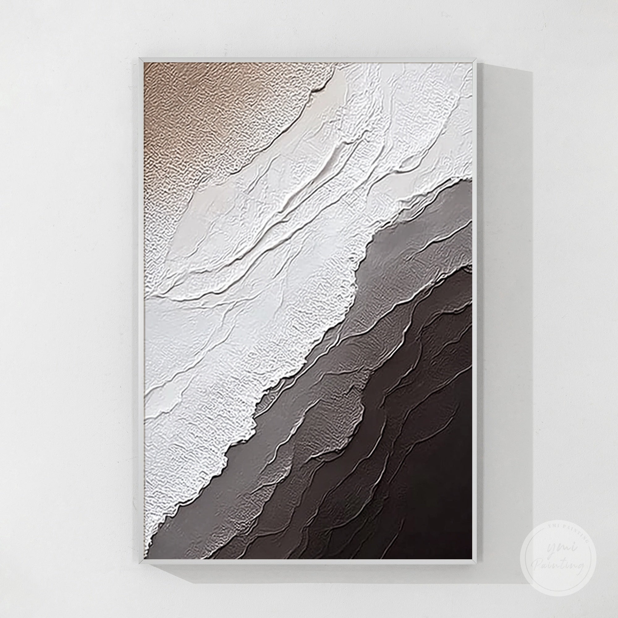 modern minimalist texture wall art