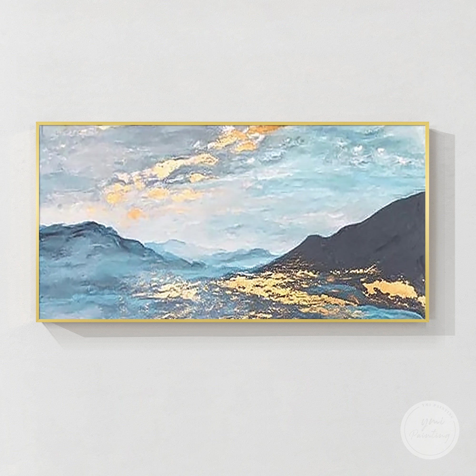 modern abstract terrain artwork with texture