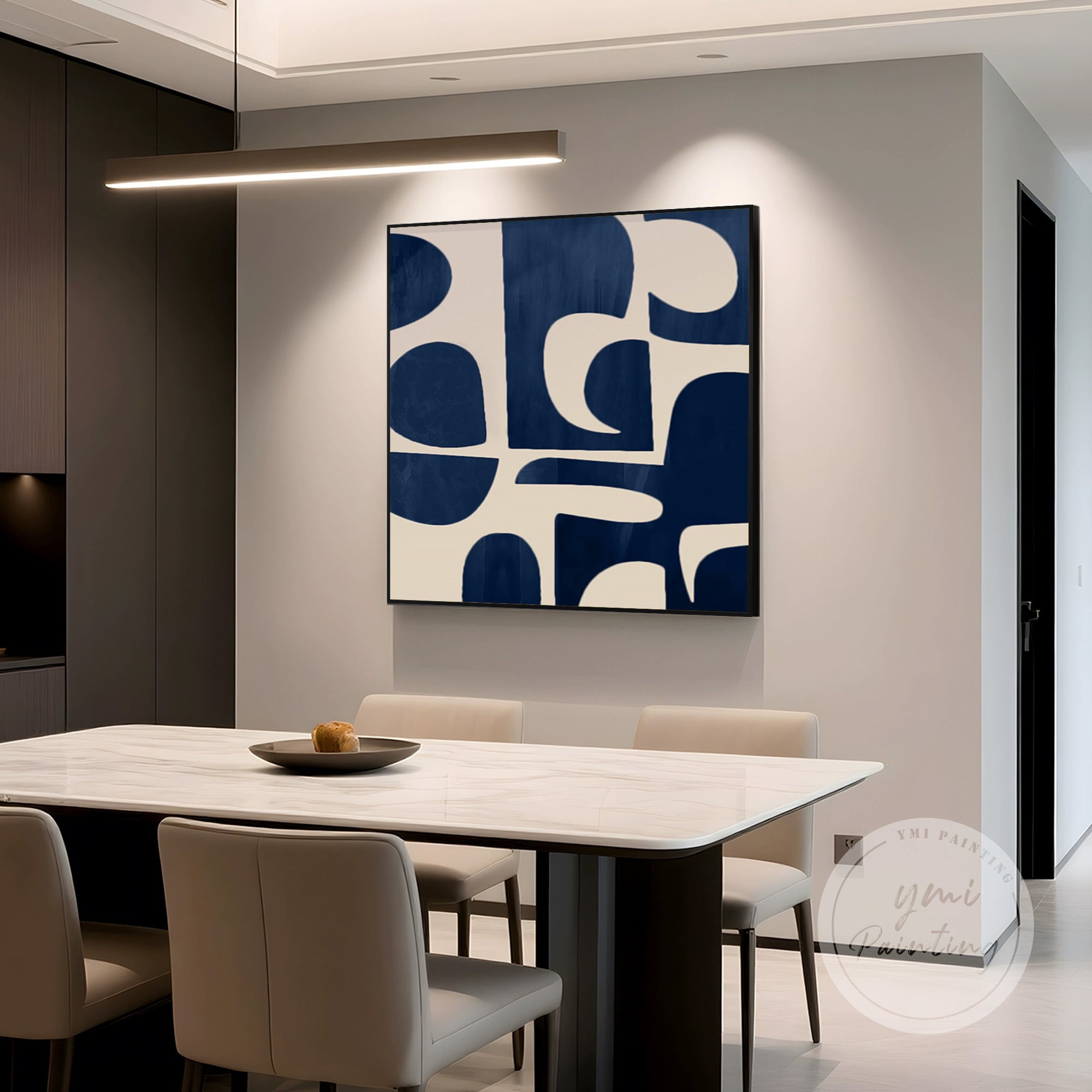 geometrische Leinwandkunst