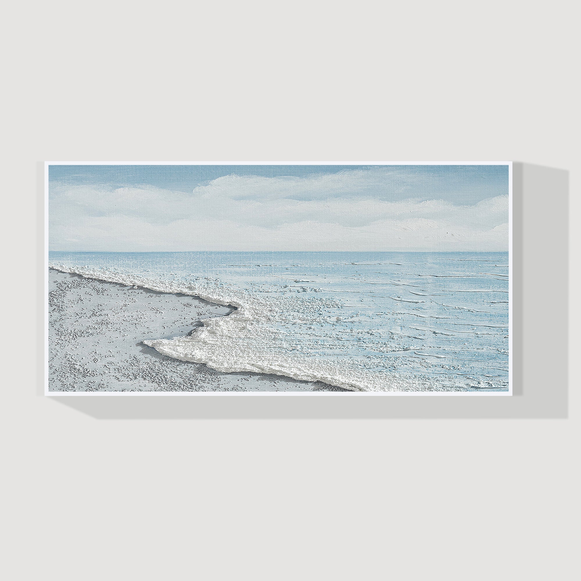 Ocean wave canvas wall art 