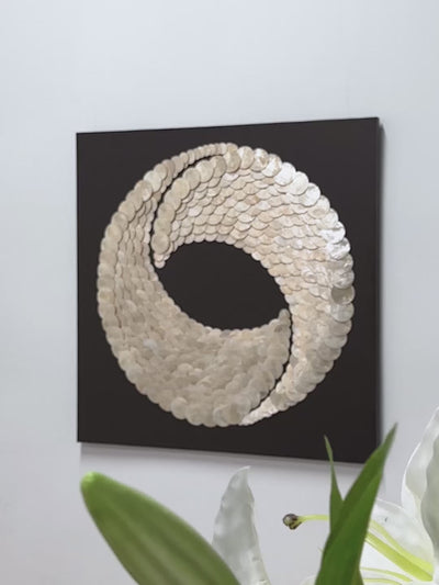 seashell wall art